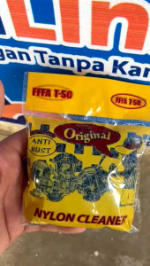 Sabut Cuci Piring Jaring Nilon Isi 12 pcs - Serabut Sponge Nilon