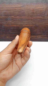 Cangklong Kayu Tahan Lama & Pipa Kayu Kelor Emas Unik dan Lentik A627