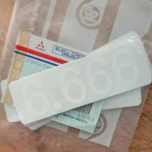 STIKER GARDAN 6666 ORSINIL HARGA UNTUK 5 BINUS 1 JADI 6 ORSINIL