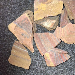 iron tiger eye rough stone batu raw badar besi asli