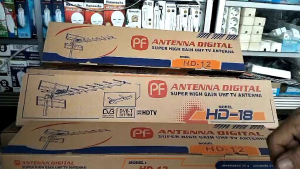 antena TV digital pf hd 12/18 varian antena TV UHF plus kabel 12 yard