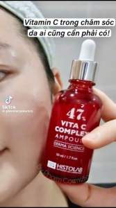 [MUA 1 TẶNG 1] Tinh Chất Dưỡng Trắng Da Histolab Vita C Complex Ampoule 47% + Tặng 1 túi chườm giảm đau bụng + Tặng 1 túi chườm giảm đau bụng