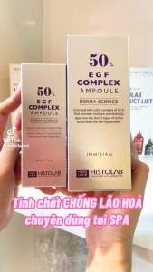 [MUA 1 TẶNG 1] Tinh Chất Trẻ Hóa Da - Egf Complex Ampoule 50% - HISTOLAB + Tặng 1 túi chườm giảm đau bụng + Tặng 1 túi chườm giảm đau bụng