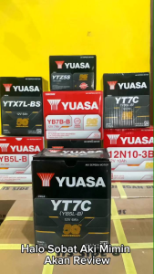 Aki Kering YUASA YT7C: Pilihan Terbaik untuk Astrea Grand, Supra Fit F1ZR, Shogun 110, dan Smash Cevira MX
