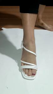 Sandal cao gót nữ quai dây sườn bọc 2 lớp gót 7cm