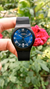 Đồng Hồ Si Nam 💞 BERING - QUARTZ  💞 Titanium ✨ Kính Sapphire ✨Chống nước 50 Mét . Size 37 mm . Size Lụa Full size ✨ N.167