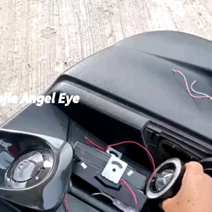 LAMPU TEMBAK FOGLAMP KABUT PROJI LED MOBIL PROJEKTOR + ANGEL EYE 89 MM 89MM 2 MODE AVANZA XENIA JAZZ BRIO RUSH ERTIGA LIVINA PAJERO CRV FORTUNER VELLFIRE HRV BRV GRANDMAX PICKUP APV LUXIO PIW PIW