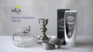 WKM ครีมขัดเงิน ขนาด 35 ml. (พร้อมตัวเคลือบป้องกันคราบหมองดํา)