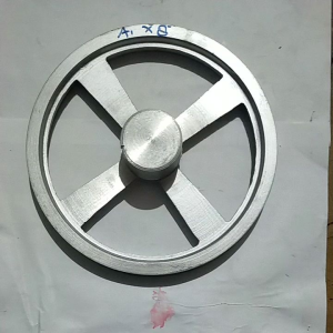 Pully A1 x 8 inch as 0 10 12 14 15 16 17 18 19 20 22 24 25 1" 28 30 32 mm Alumunium Poli polli puli Allumunium all A1 8" A1x8" A1x8 A 1x8" 1x8 A 1 x 8" Pulley As Buntu lobang lubang