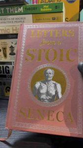 LETTERS FROM A STOIC by SENECA (DELUXE HARDCOVER/GOLD EDGE)