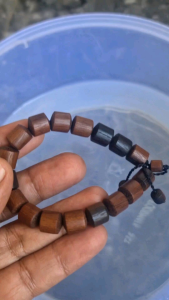 Gelang kayu Ulin Timbul ulin manang asli Kalimantan 100%