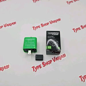 Flasher Luminos Lampu Relay Sein Untuk Atur Kecepatan Kedip Universal - Flaser Sen Luminos - COD Promo