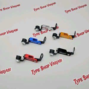 Breket Tabung Master Minyak Rem Mufac Full Cnc Universal - Breket Dudukan Tabung Minyak Vario Nmax Aerox Beat Lexi Dll