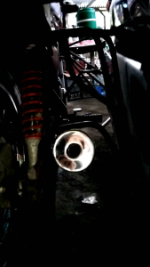 Honda Cb 125 Stainless Chicken pipe (plug n play)
