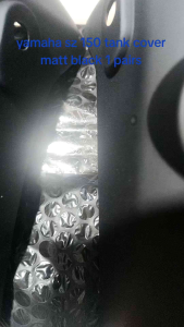 TANK COVER  FOR SZ 150 MATT BLACK  PAIRS