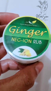 Ginger Neg-Ion Rub for Body & Muscle Pains Coughs & Cold and more Ginger Neg Ion Rub Ginger Ion Hair Color - Lazada