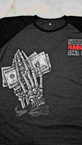 KAOS RAGLAN PRIA TANGAN UANG M81 3/4 logo DTF\ KAOS RAGLAN PRIA LENGAN 3\4 ATASAN PRIA / KAOS MURAH / KAOS DISTRO / KAOS SIMPLE / T-SHIRT PRIA