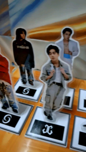 JOSH mini Standee washedBlue 5.5" Hard Laminated High Quality Print