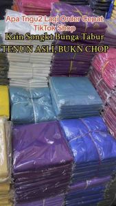 Kain Songket Tabur Kain Pasang Songket Bunga Tabur Songket Tabur Kain Songket