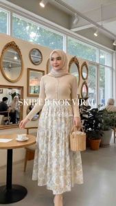 SKIRT WANITA / SKIRT TUTU FLORAL ENGLISH COTTON FROM BANGKOK KOD 555