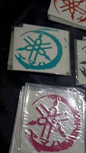 Demon Slayer Yamaha Logo 3x3 inches