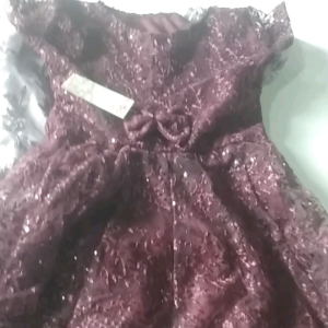 DRESS ANAK BRUKAT/GAUN BRUKAT ANAK/BAJUNPESTA ANAK PEREMPUAN USIA 2-3TAHUN UKURAN S