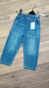 Celana jeans panjang model wisker cubit 1-4th