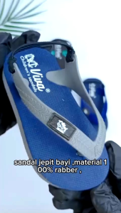 Viva Kids Sandal Anak Baby Tali Belakang Sandal Capit Bayi Tali Karet Belakang