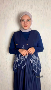 VEST TENUN ROMPI TENUN JEPARA