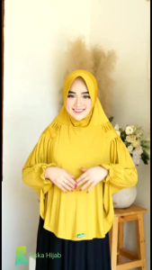 Hijab Lengan Sekoder Kerudung Tangan Lalea Jersey Jumbo