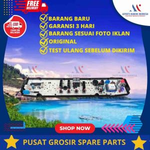 POLYTRONPAW-7009 / PAW-8009 / PAW-9008 modul pcb mesin cuci Top Loading ( S2002-3LED )
