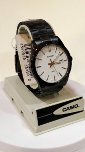 CASIO MENS BLACK MTP VD03B 7A