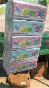 ทิชชู่วีวี่ vivy 170แผ่น จำนวน3แพ็ค 15ห่อ