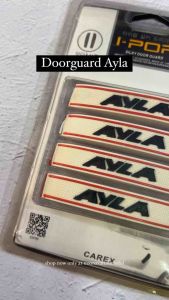 Doorguard Karet Pelindung Benturan Pintu Mobil DAIHATSU AYLA PUTIH