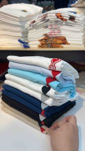 Classic Designed T-shirt Cotton Premium For Men and Women’s Clothing Rounded Neck and Short Sleeved