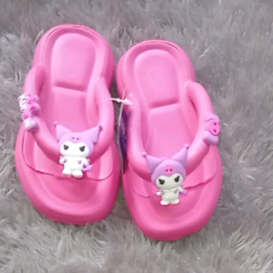 SANDAL JEPIT ANAK PEREMPUAN MOTIF IMUT EMPUK LENTUR