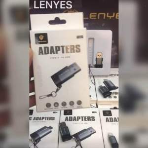 LS - Adapter AX118 LENYES Converter Adapter Type C To Lightning Sync Data Charging Plug & Play