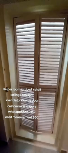 Loft bed customize for helper room singapore /store room/utility/bomb shelter