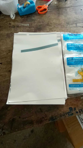 ชุดห่อฝรั่ง จัดเซ็ต ห่อได้ 300 ลูก ประกอบไปด้วย กระดาษบรู๊ฟ 8x12" 300 เเผ่น ถุงห่อเจาะรู 6x12" 3 เเพค 300 ใบ พร้อมห่อ