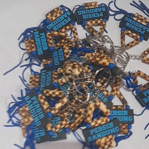 10pc GANTUNGAN KUNCI PERSIB BANDUNG / GANTUNGAN UNTUK TAS