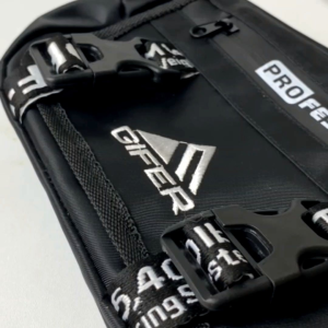 Tas Pinggang Pria 2 Slot Depan – Selempang Praktis untuk Motoran & Aktivitas Outdoor