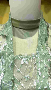 Kebaya Kutubaru Modern Tunangan Lengan Panjang