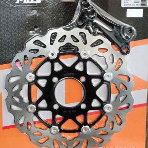 Piringan Cakram Depan Copy PSM/TDR Lebar 260MM VARIASI MOS Motor Beat Scoopy Vario 110/125/150 Genio Spacy Lubang 4