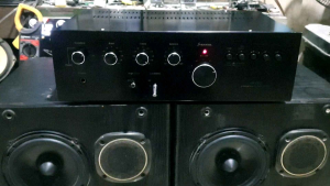 power amplifier vintage stereo intergrated made in japan sansui au2900 second bekas normal siap pakai