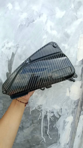 Cover Filter Udara Karbon Honda Beat Deluxe Genio Scoopy 2020-2023