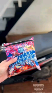 Cover Jok Motor Aksesoris Pelindung Jok Motor Anti Air Motif Print Racing Beat Vario Scoopy Nmax Aerox Pcx Adv Mio Fino