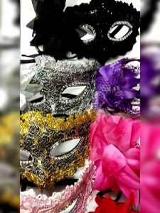 Masquerade Flower Mask For Party