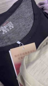 🇲🇾(SET) Women Plus Size Thermal Underwear Winter Gold Wool Warm Self-Heating Thick Long John Double Layer Light