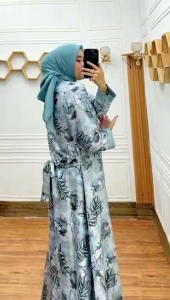[COD] GAMIS KEMBANG GAMIS MOTIF DAUN
