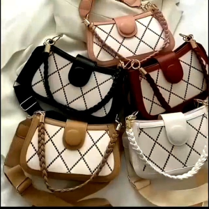 Tas Selempang Wanita Import Kekinian Fashion Shoulder Bag Korea / LAURA BORDIR